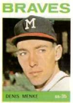 1964 Topps Baseball Cards      053      Denis Menke